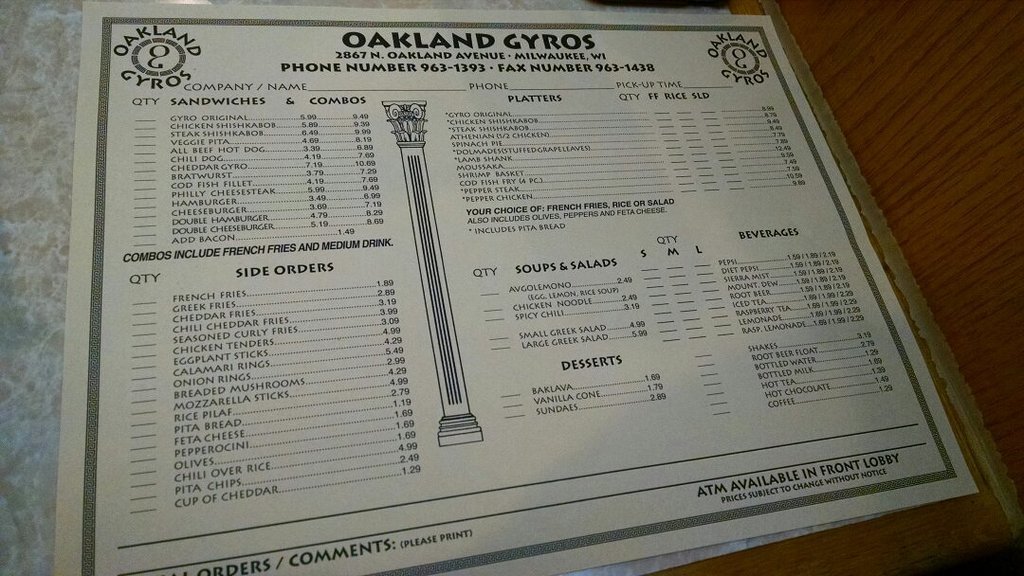 Oakland Gyros